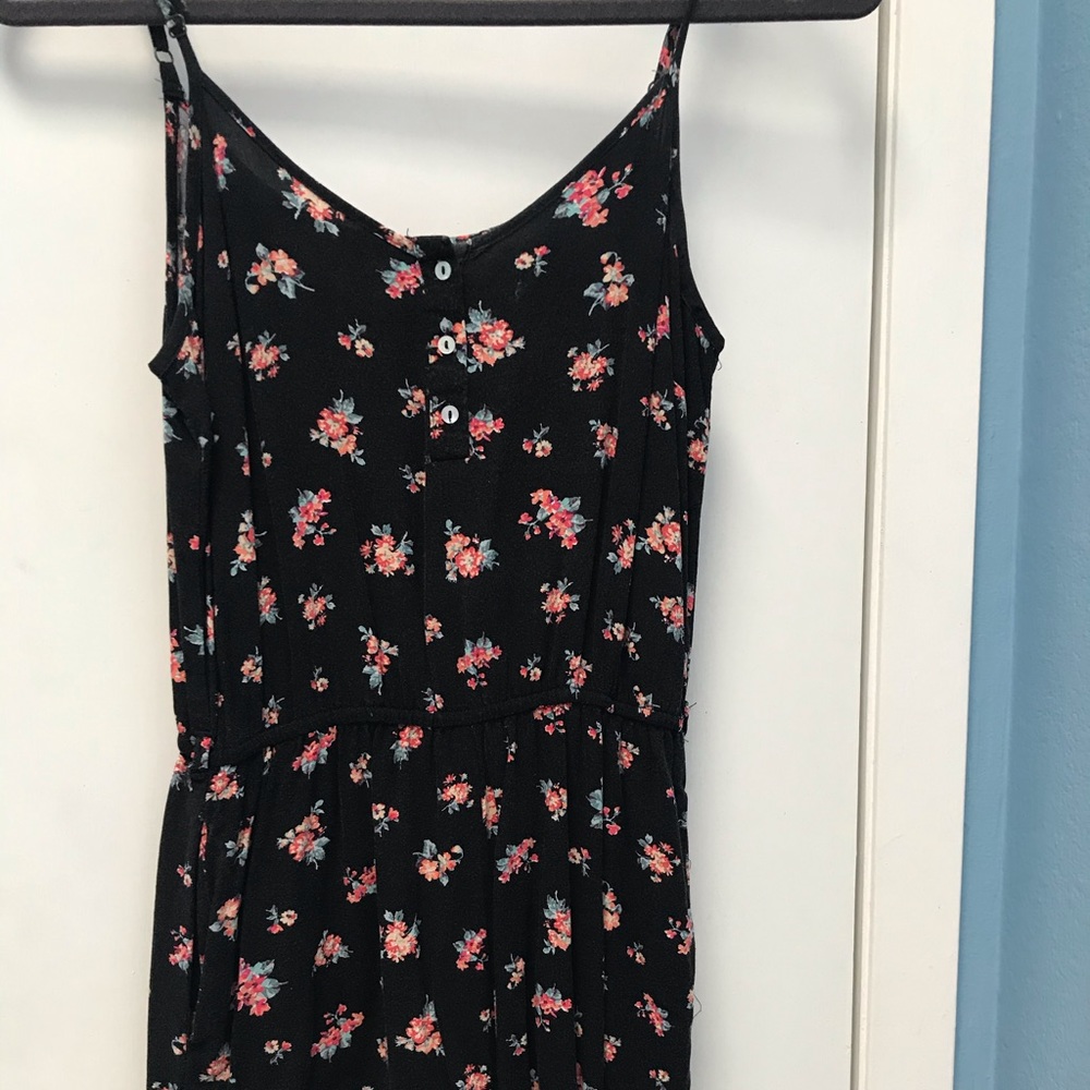 Black Floral Romper from Forever 21